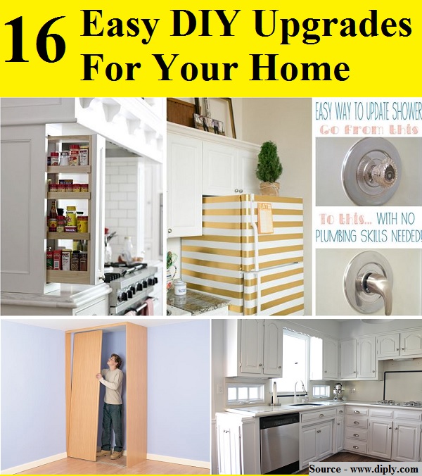 16 Easy DIY Upgrades For Your Home