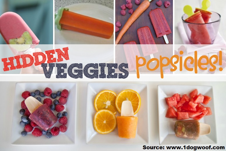 Hidden Veggies Popsicles