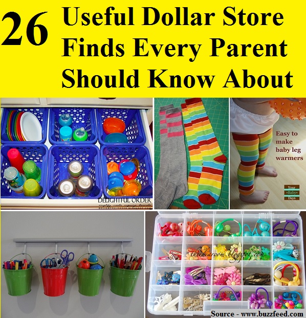 26 Useful Dollar Store Finds Every Parent Should Know About