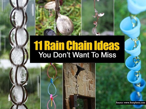 11 Rain Chain Ideas You Don't Want to Miss