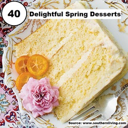 40 Delightful Spring Desserts
