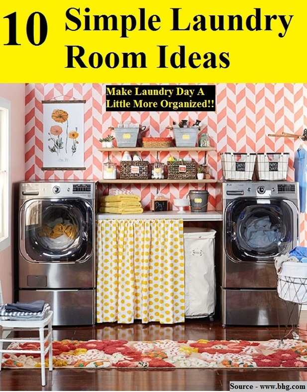 10 Simple Laundry Room Ideas