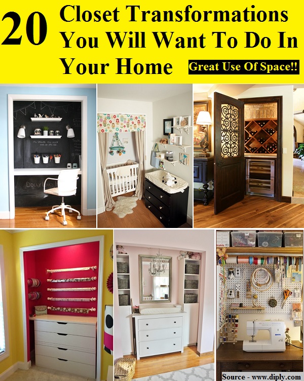 20 Closet Transformations You Will Want To Do In Your Home