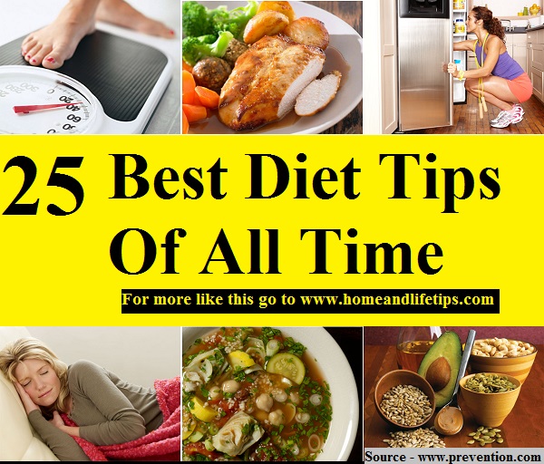 25 Best Diet Tips Of All Time