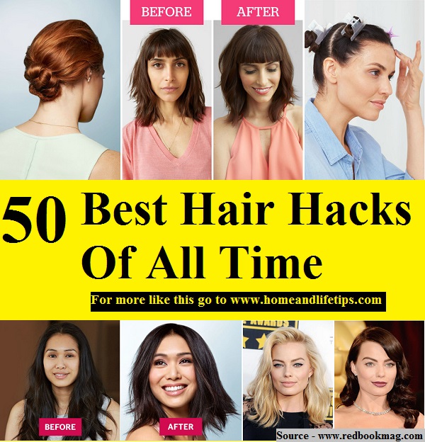 50 Best Hair Hacks Of All Time