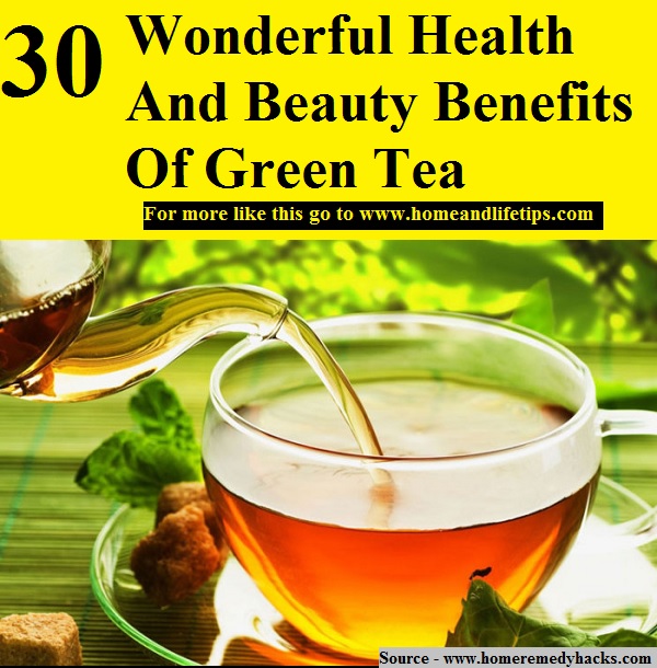 30 Wonderful Health And Beauty Benefits Of Green Tea