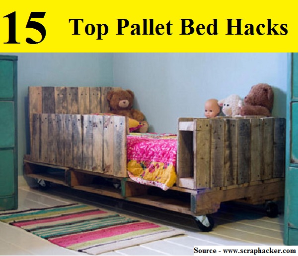 15 Top Pallet Bed Hacks