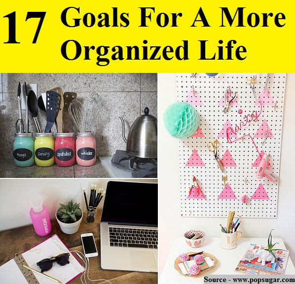 17 Goals For A More Organized Life
