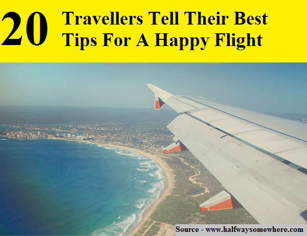 20 Tips For A Happy Flight