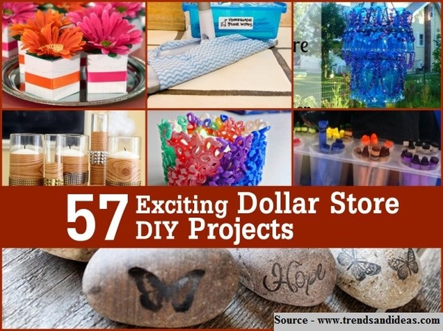 57 Exciting Dollar Store DIY Projects