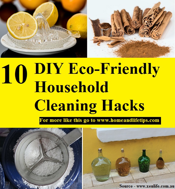 10 DIY Eco-Friendly Household Cleaning Hacks