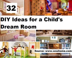 32 DIY Ideas for a Child's Dream Room