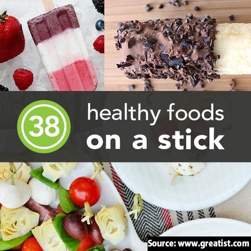38 Healthy Foods On a Stick