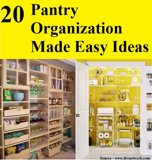 20 Pantry Organization Made Easy Ideas