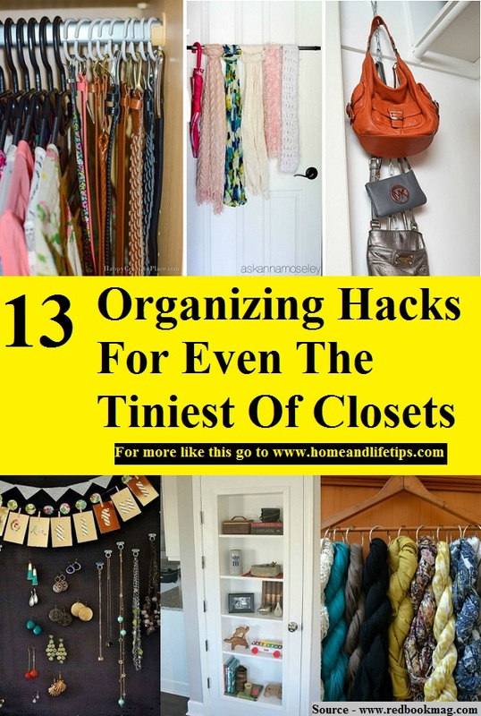 13 Organizing Hacks For Even The Tiniest Of Closets