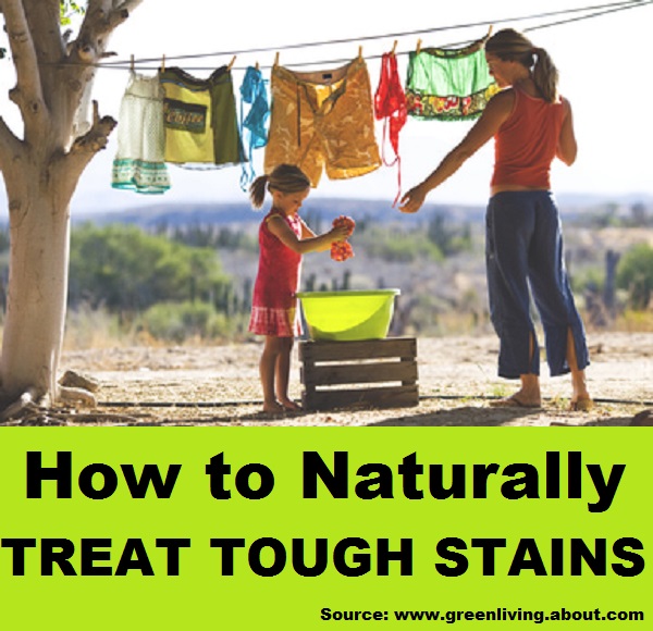 How To Naturally Treat Tough Stains 