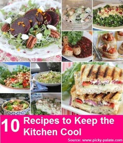 10 Recipes to Keep the Kitchen Cool