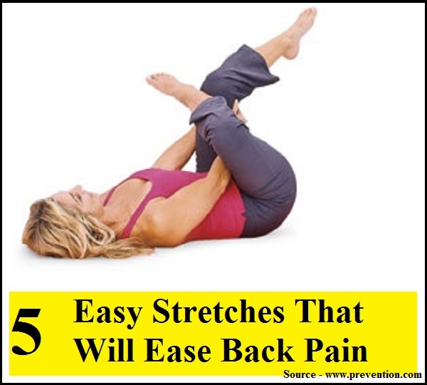 5 Easy Stretches That Will Ease Back Pain