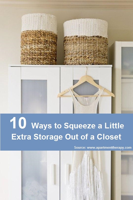 10 Ways to Squeeze a Little Extra Storage Out of a Closet