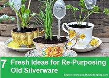 7 Fresh Ideas for Re-Purposing Old Silverware