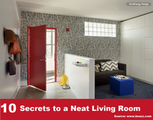 10 Secrets to a Neat Living Room