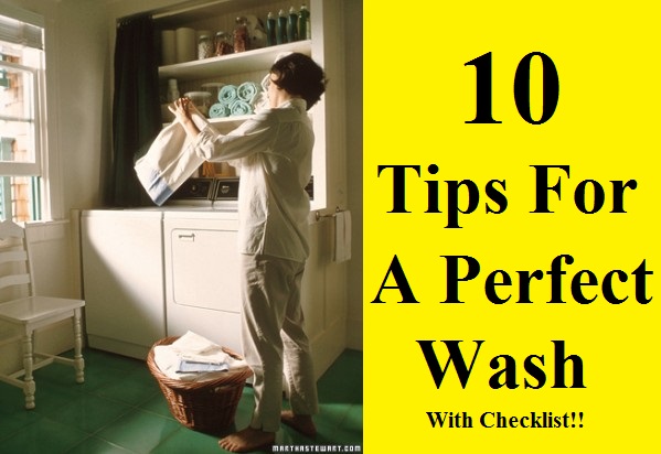 10 Tips For A Perfect Wash