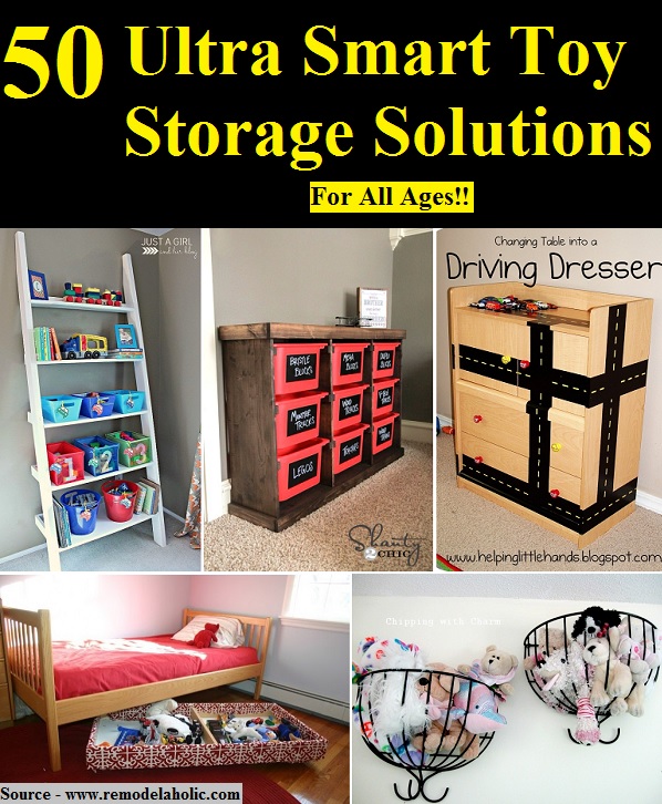 50 Ultra Smart Toy Storage Solutions